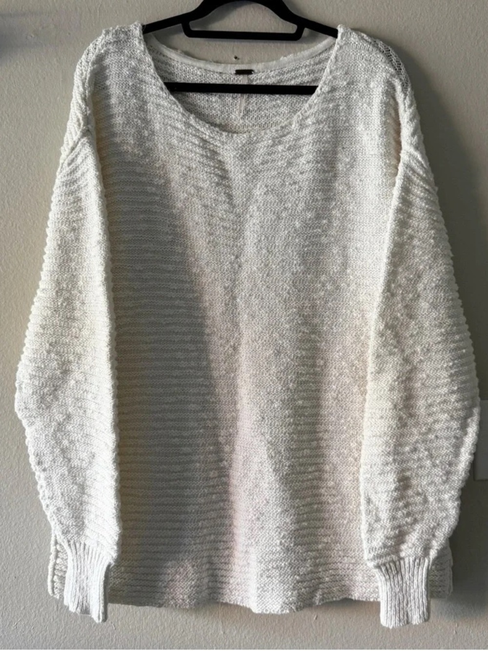 Relaxed Crewneck Sweater - Ivory